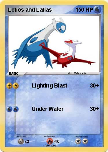 Pokemon Lotios and Latias