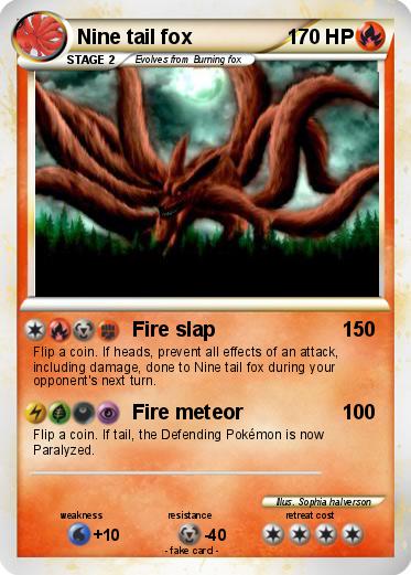 Pokemon Nine tail fox