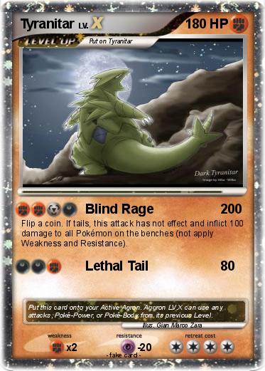 Pokemon Tyranitar