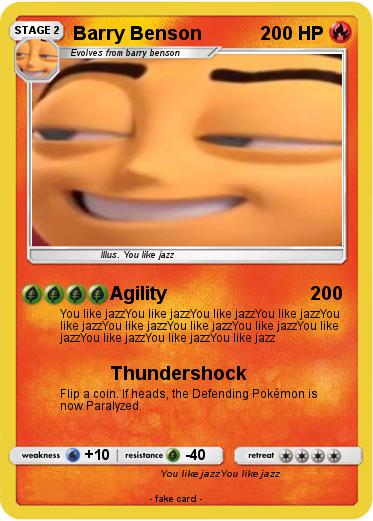 Pokemon Barry Benson