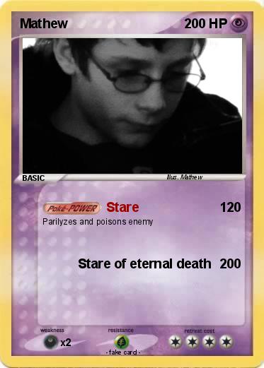 Pokemon Mathew