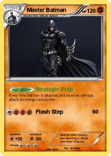 Pokemon Master Batman