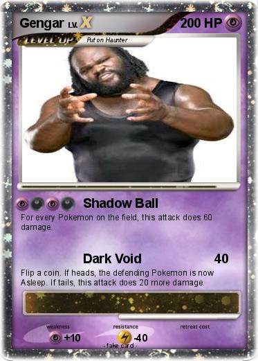 Pokemon Gengar