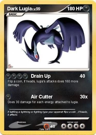 Pokemon Dark Lugia