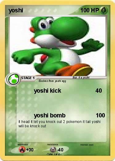 Pokemon yoshi
