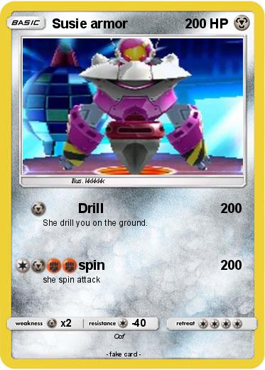 Pokemon Susie armor