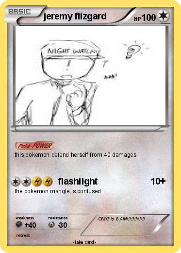 Pokemon jeremy flizgard