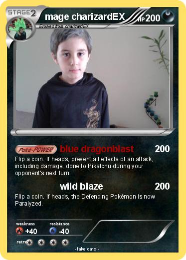 Pokemon mage charizardEX