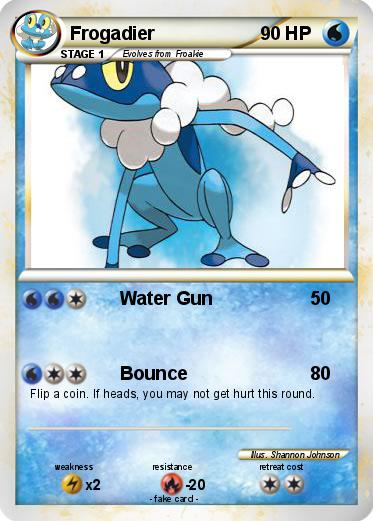 Pokemon Frogadier