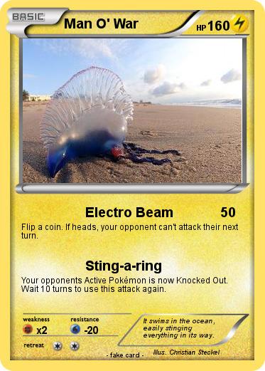 Pokemon Man O' War