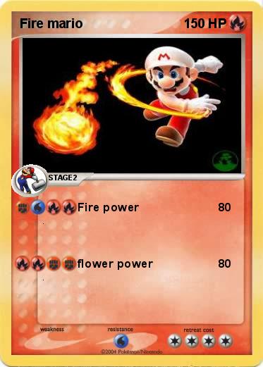 Pokemon Fire mario
