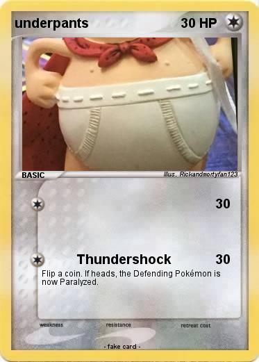 Pokemon underpants
