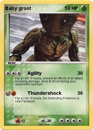 Pokemon Baby groot