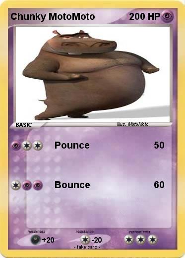 Pokemon Chunky MotoMoto