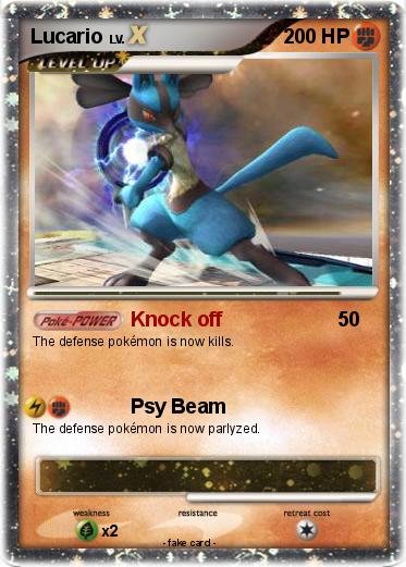 Pokemon Lucario