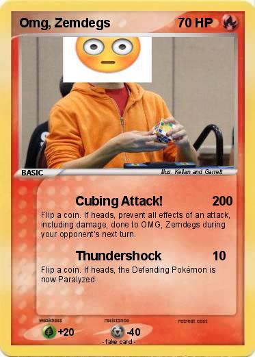 Pokemon Omg, Zemdegs