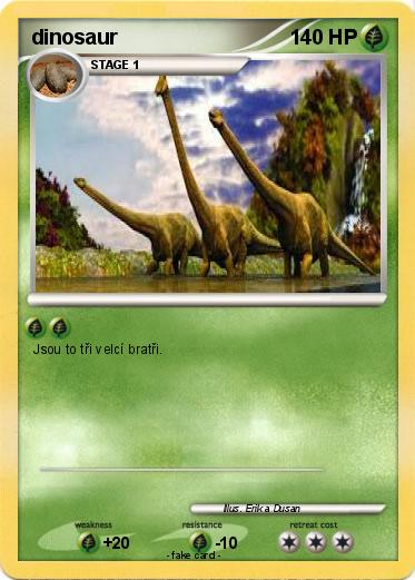 Pokemon dinosaur