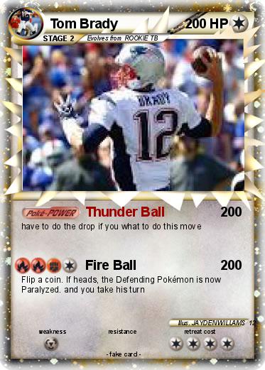 Pokemon Tom Brady