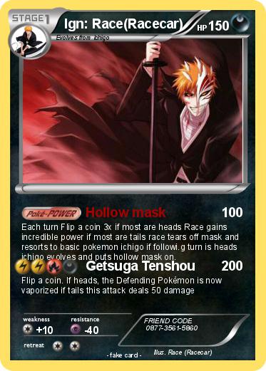 Pokemon Ign: Race(Racecar)