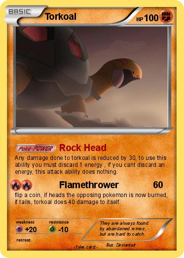 Pokemon Torkoal