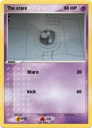 Pokemon The stare
