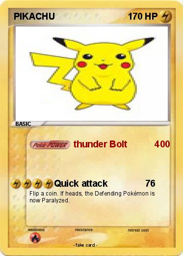 Pokemon PIKACHU