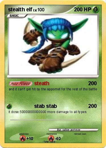 Pokemon stealth elf