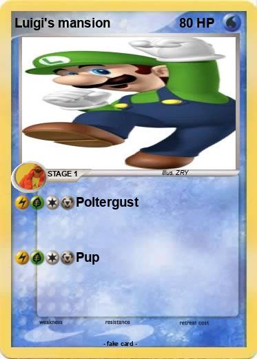 Pokemon Luigi's mansion