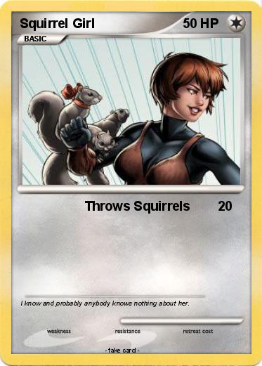 Pokemon Squirrel Girl