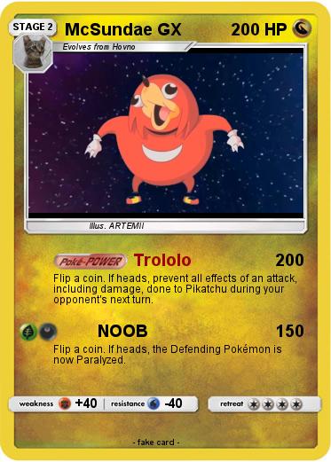 Pokemon McSundae GX