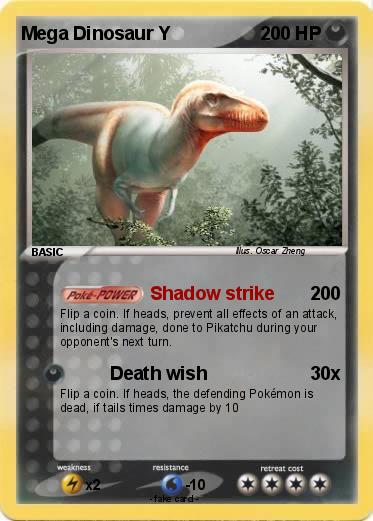 Pokemon Mega Dinosaur Y