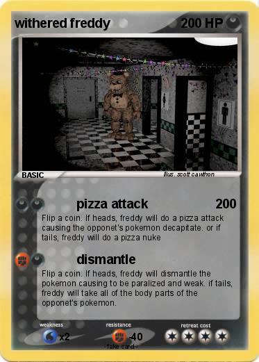 Pokemon withered freddy