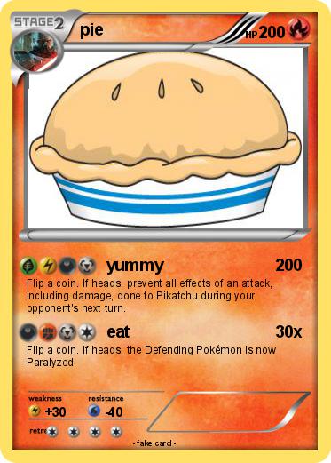 Pokemon pie