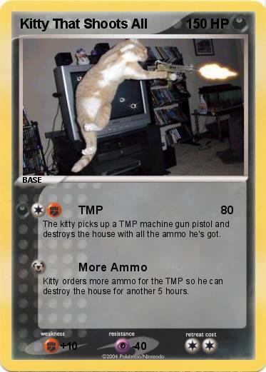 Pokemon Kitty That Shoots All