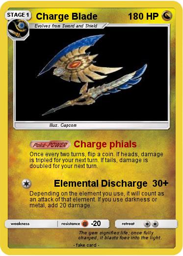 Pokemon Charge Blade
