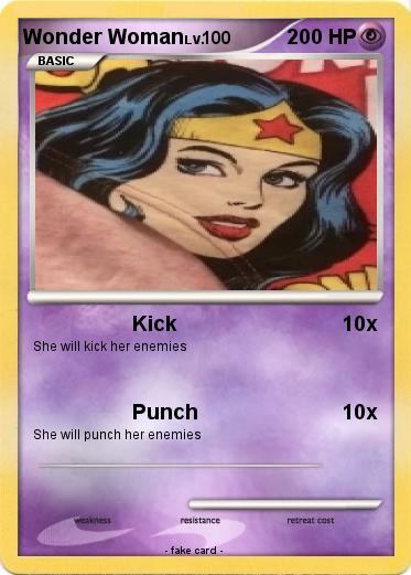 Pokemon Wonder Woman