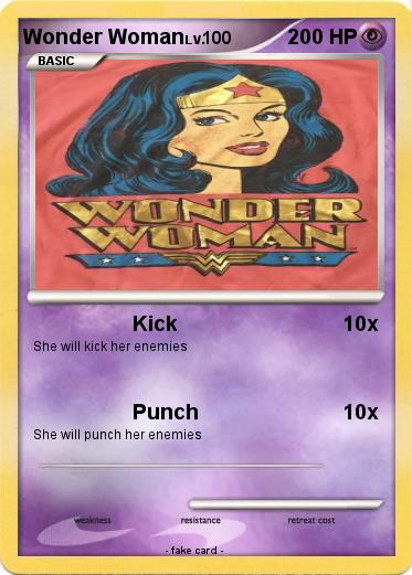 Pokemon Wonder Woman