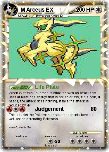 Pokemon M Arceus EX