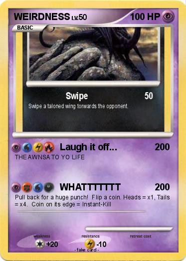 Pokemon WEIRDNESS