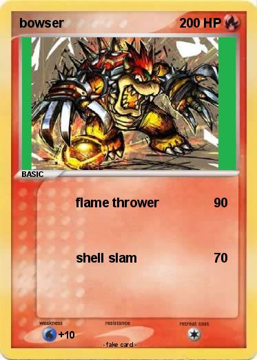Pokemon bowser