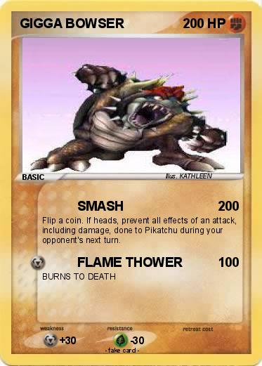 Pokemon GIGGA BOWSER
