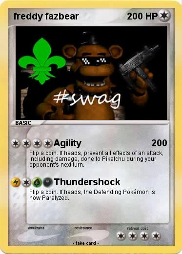 Pokemon freddy fazbear