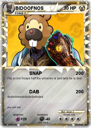 Pokemon BIDOOFNOS