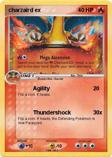 Pokemon charzaird ex