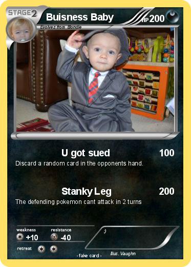 Pokemon Buisness Baby