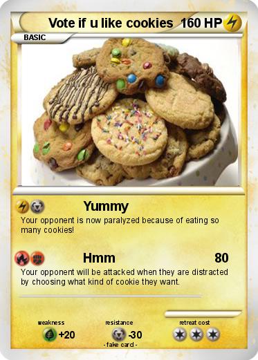 Pokemon Vote if u like cookies