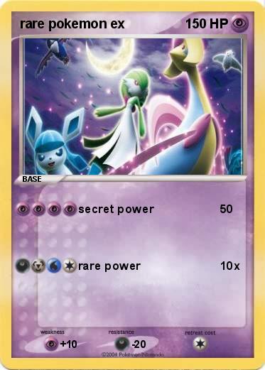 Pokemon rare pokemon ex