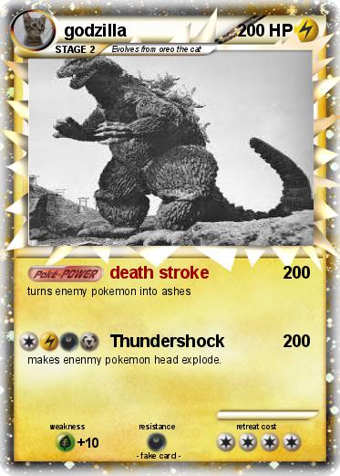 Pokemon godzilla