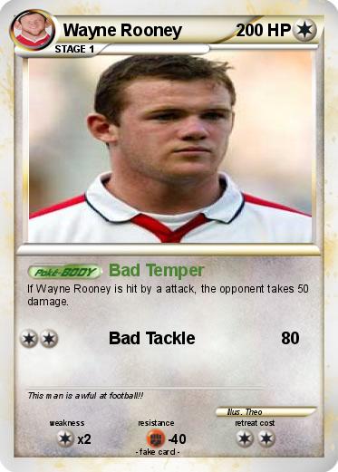 Pokemon Wayne Rooney