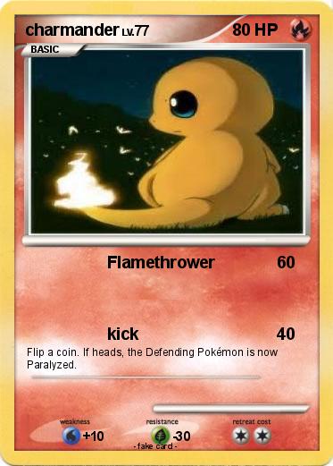 Pokemon charmander
